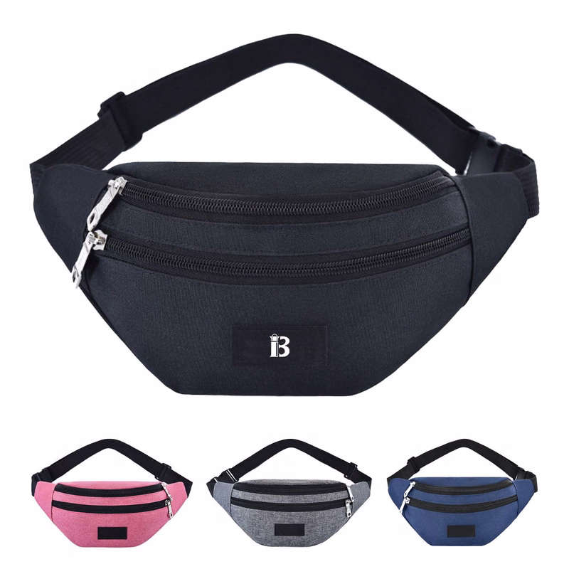 Nylon Multi-function Waterproof Outdoor Waist Bag Fanny Pack