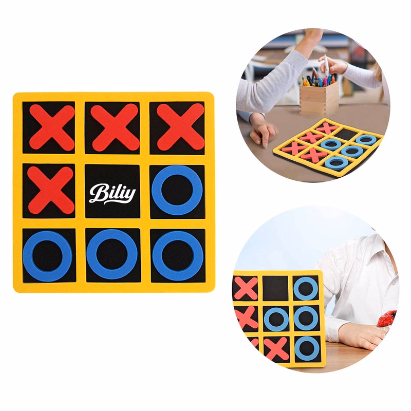 EVA Tic Tac Toe Board Game Toy
