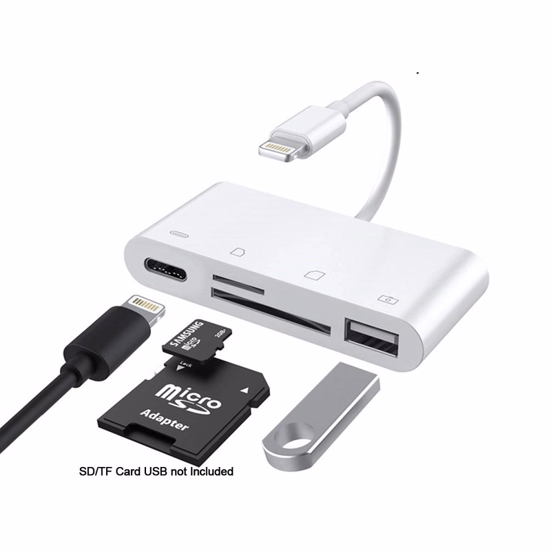 4 in 1 SD TF Card Reader