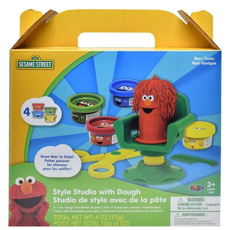 Sesame Street Style Studio with Modeling Dough 9" x 2.75" x 10" 1