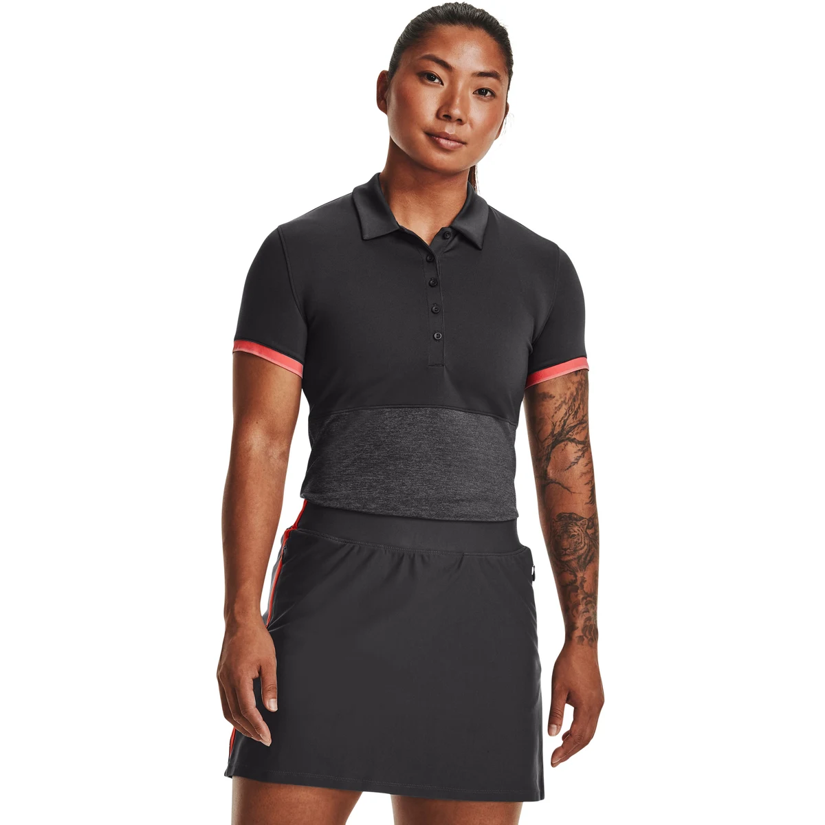 UA Zinger Point Women's Short Sleeve Polo 1