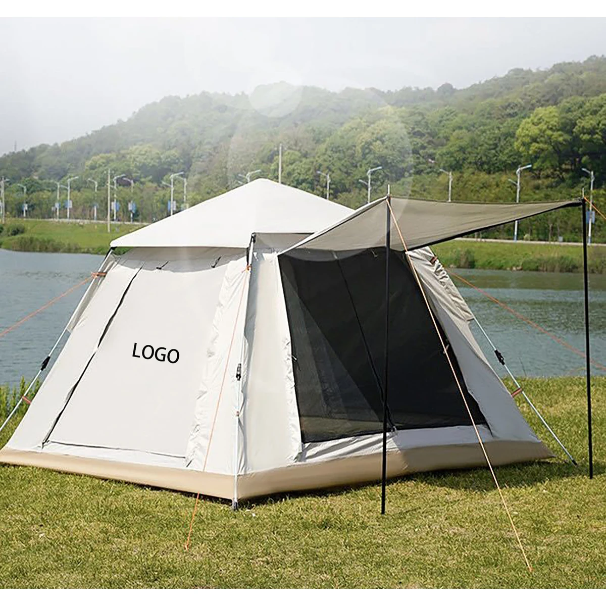 4 Person Pop Up Family Camping Tent Hiking & Travel 1