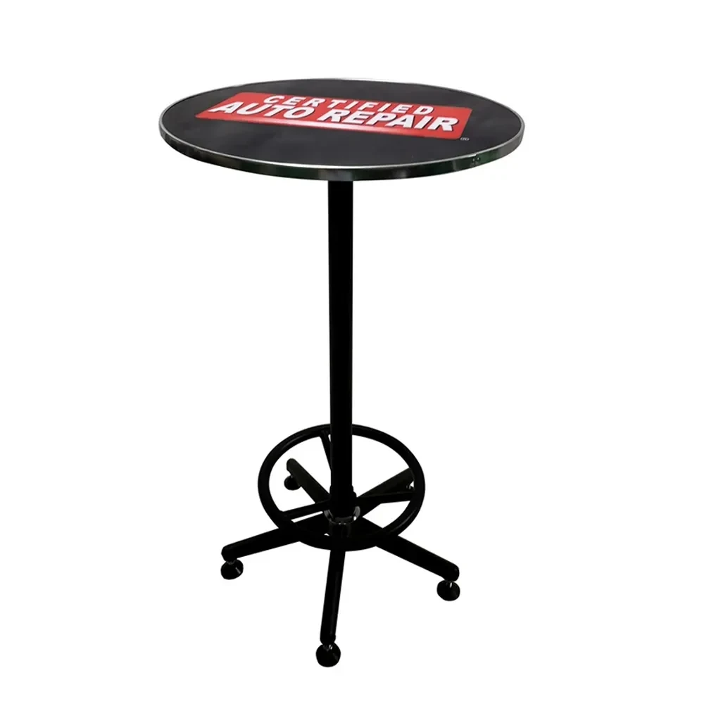 Indoor Pub Table w/ Footrest 1