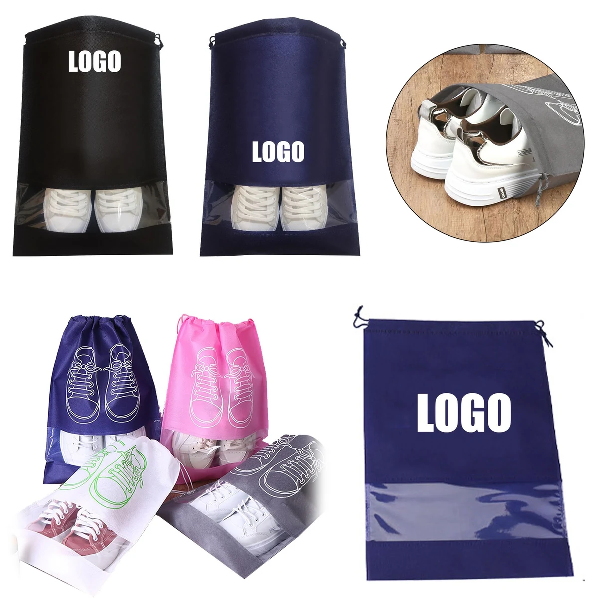 Non Woven Shoe Storage Bag 1