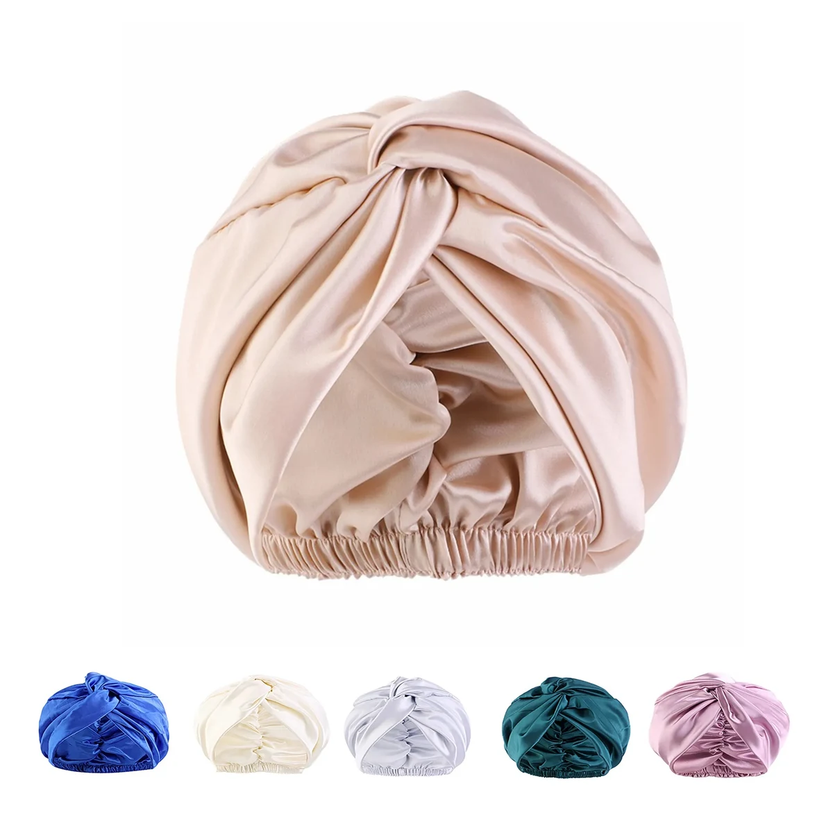 Satin Cap Hair Care Night Hat Sleeping Bonnet 1