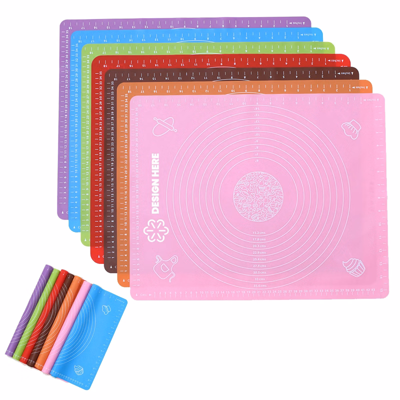 Custom Kitchen Non-Slip Silicone Baking Mat
