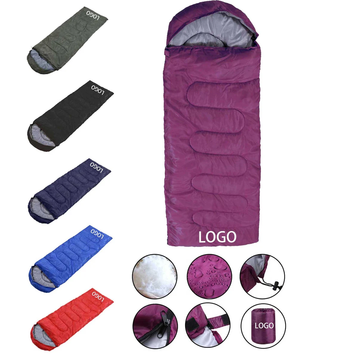 Compact Polyester Sleeping Bag 1