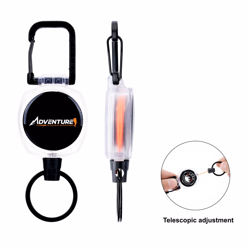 Retractable Claw Badge Reel & Key Holder