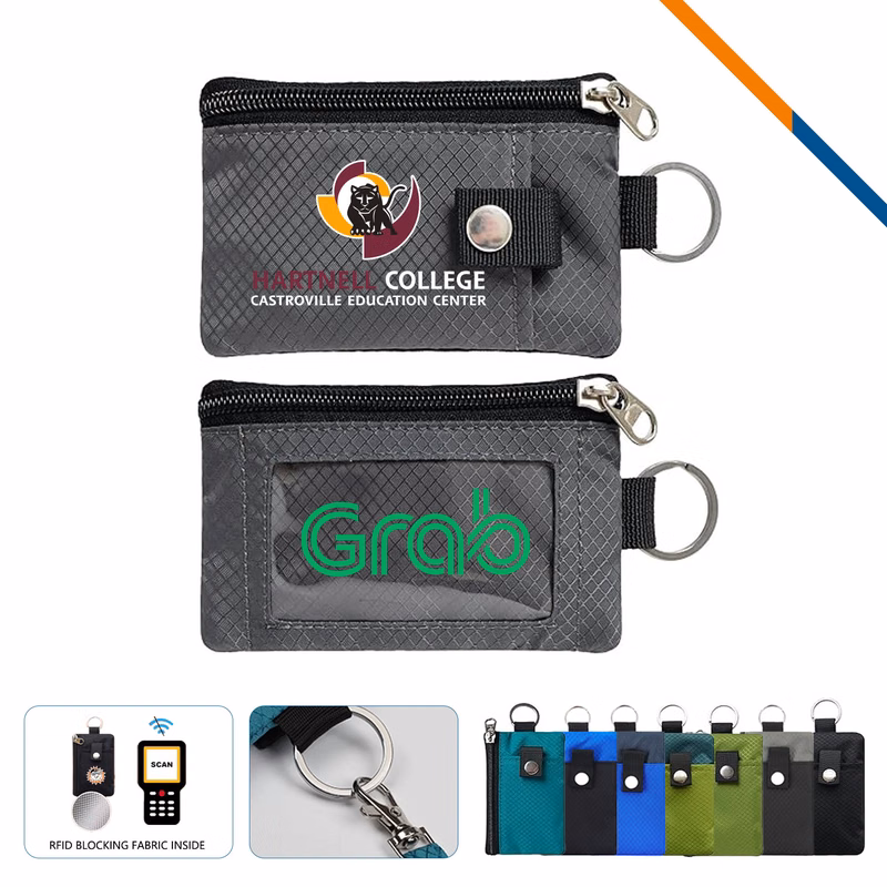 Safesling RFID Blocking ID Coin Purse