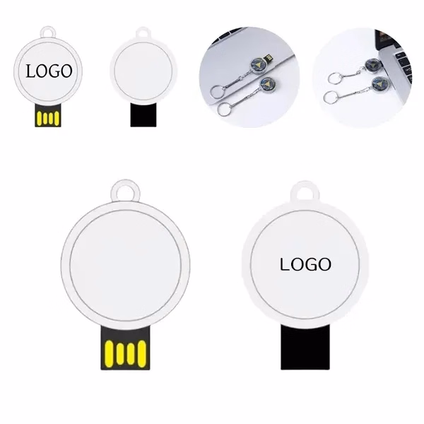 Rotating Badge USB Drive
