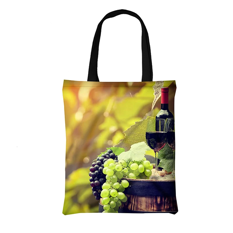 16" x 18" Full Color Polyester Tote Bag 1