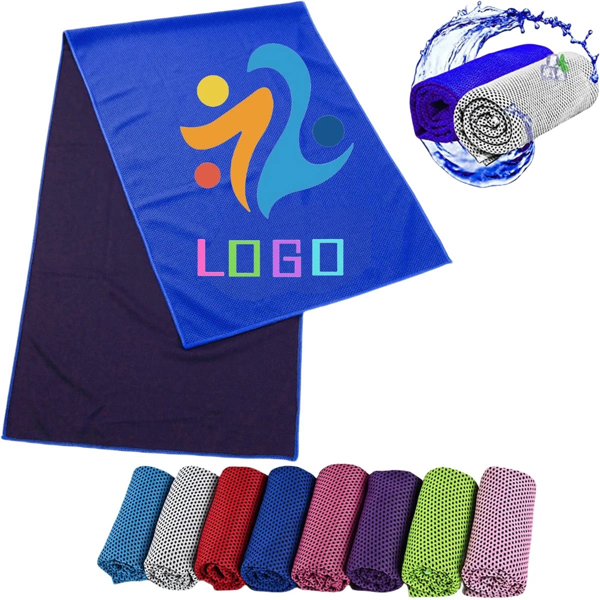 Soft Breathable Chilly Microfiber Ice Towel MOQ100 1