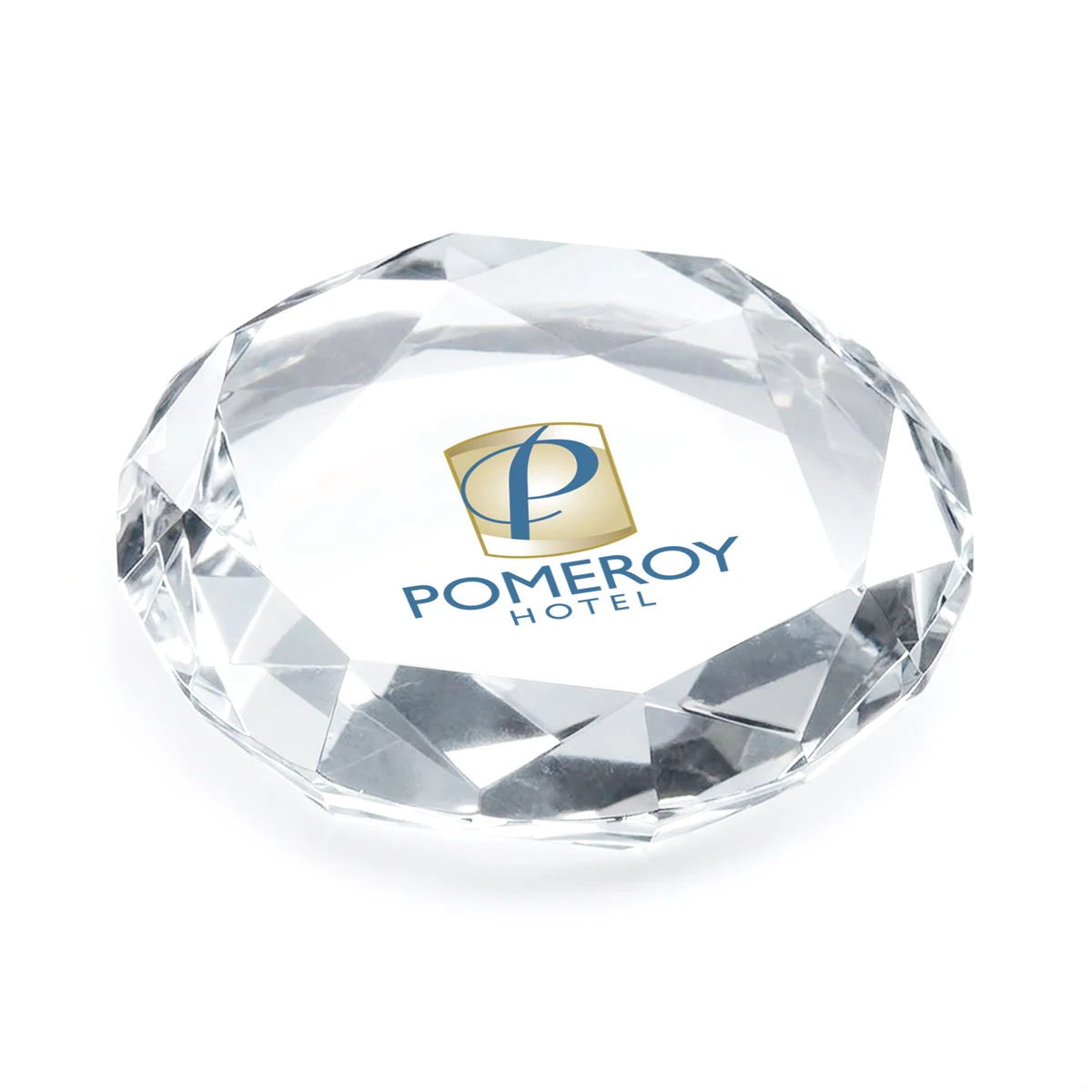 Amherst VividPrint™ Paperweight - Octagon 1