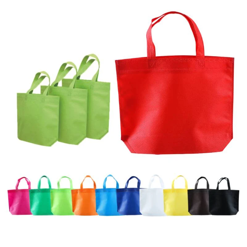 Silkscreen Non-Woven Shopping Tote Bag (17 3/4" W x 14 1/4" H) 1
