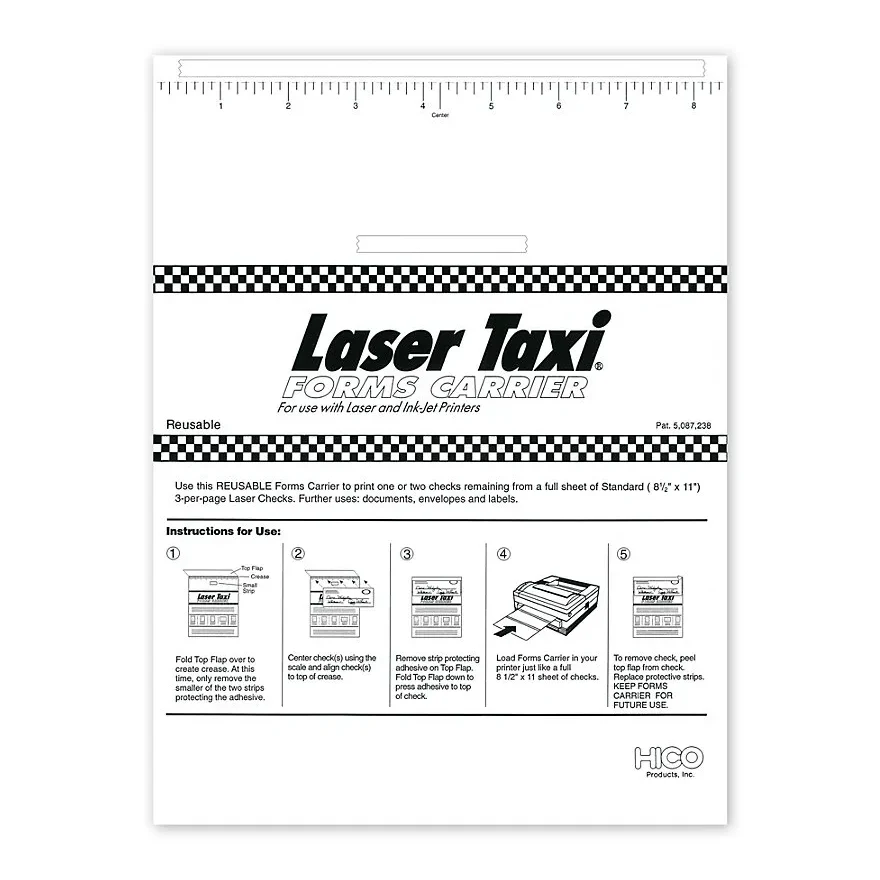 Laser Taxi Sheets 1
