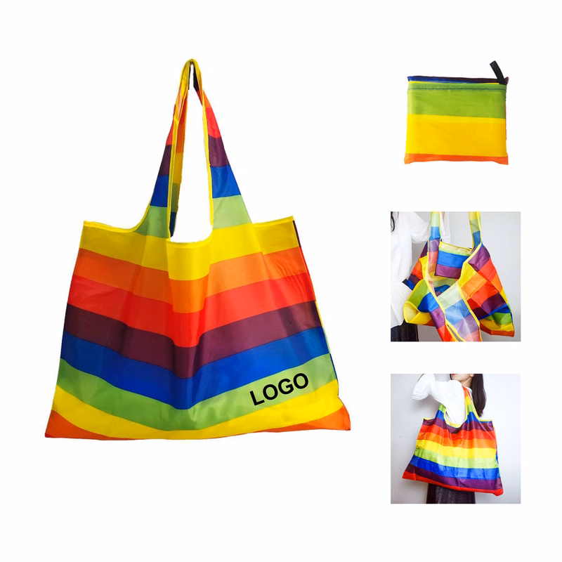 Rainbow Foldable Shopping Bag (direct import)