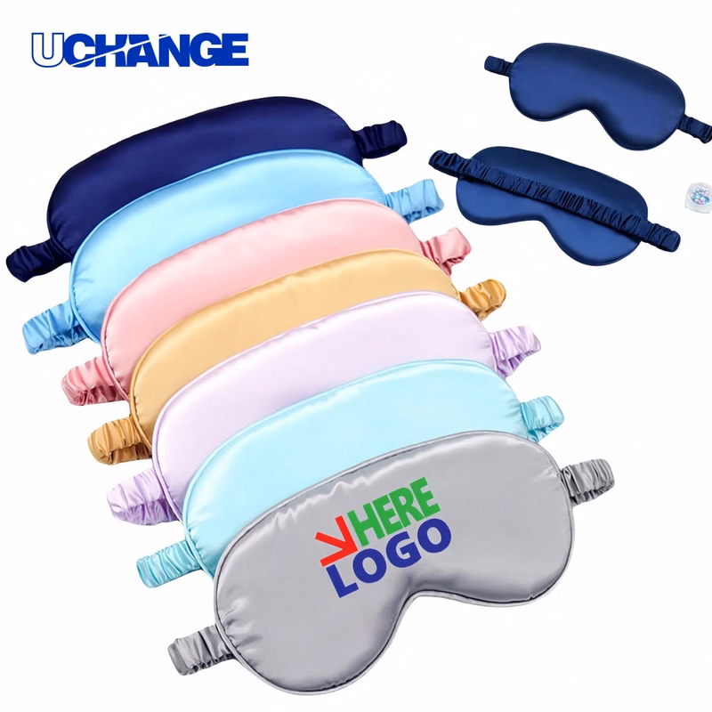 Ice Silk Sleeping Eye Mask Cover