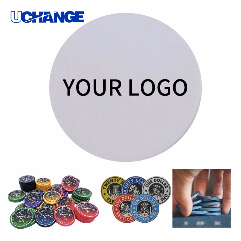 Custom Ceramic Poker Chip 1.7inch Game Piece