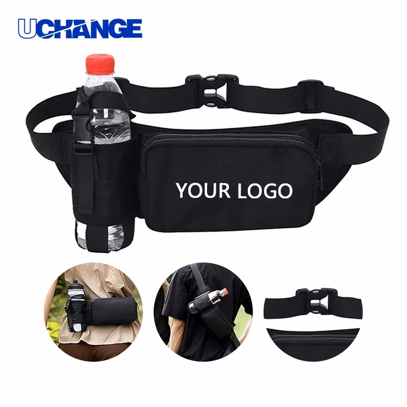 Sports Waist Bag Organizer with Bottle Holder