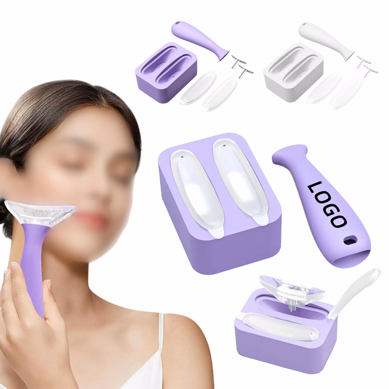 Silicone Facial Massager Ice Cube Mold