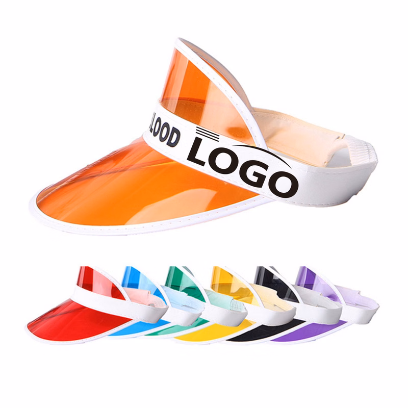Breathable PVC Visor Sun Hat