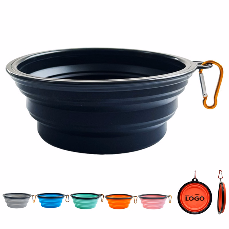 Compact Silicone Pet Bowl with 11.8oz Capacity
