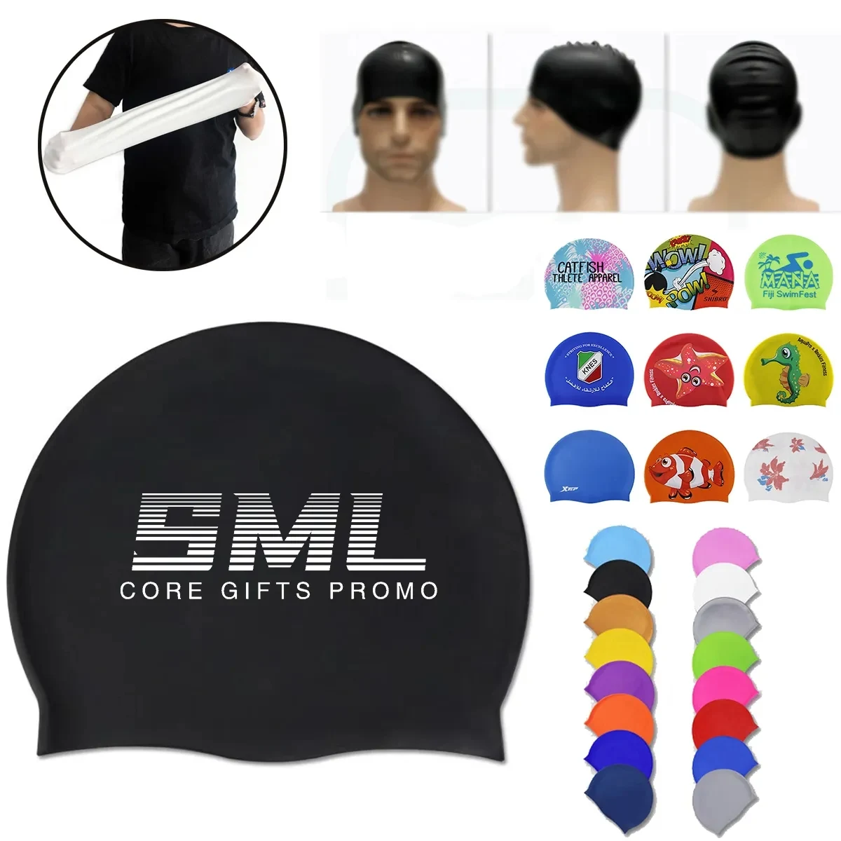 Unisex-Adult Swim Cap 1