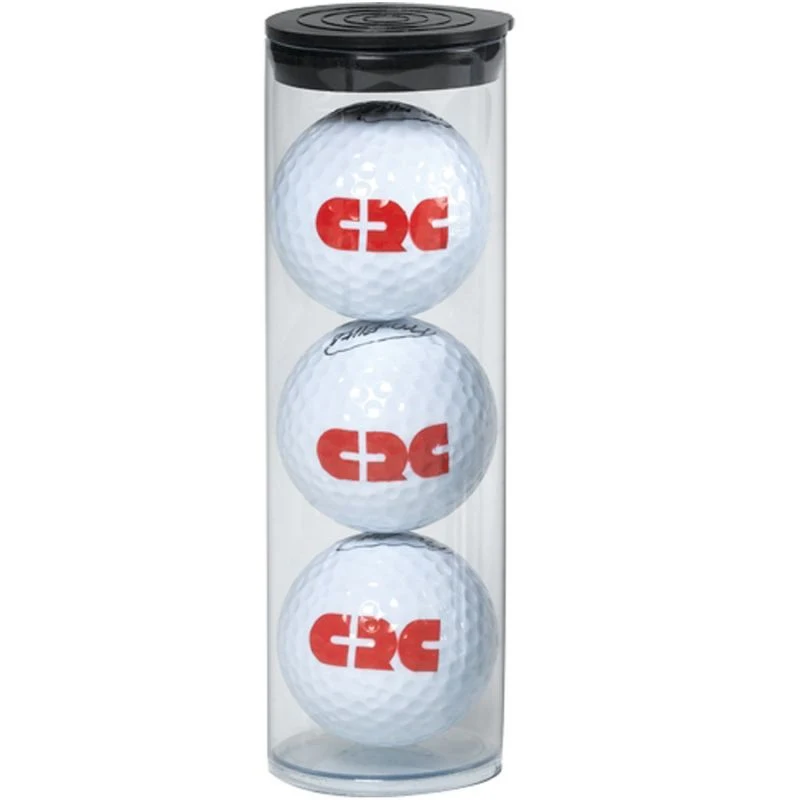 3 Golf Balls in Tube 1