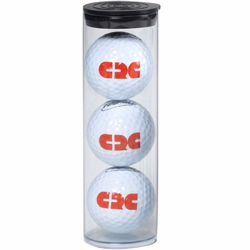 3 Golf Balls in Tube