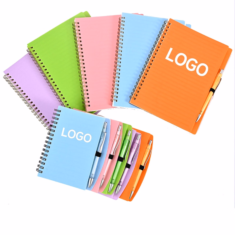 A5 Coil Notebook With Pen