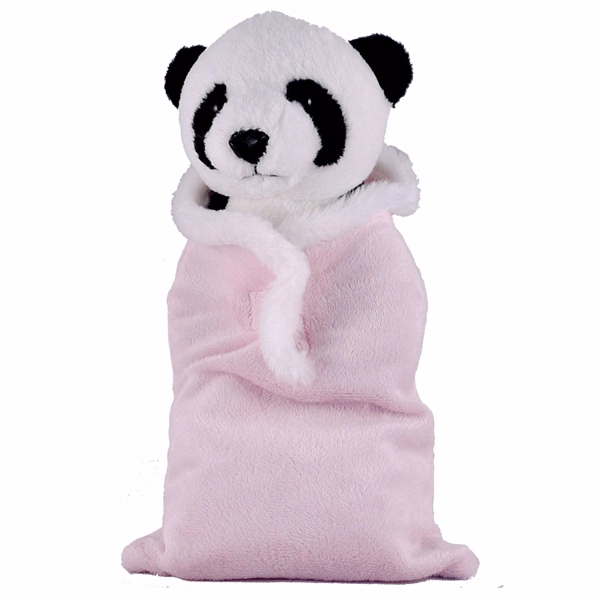 Soft Plush Panda in Baby Sleep Bag Stuffed Animal