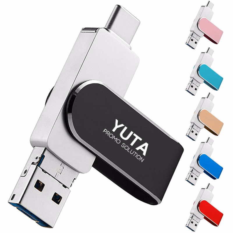 128G Usb 3.0 Flash Drive W/ Type C