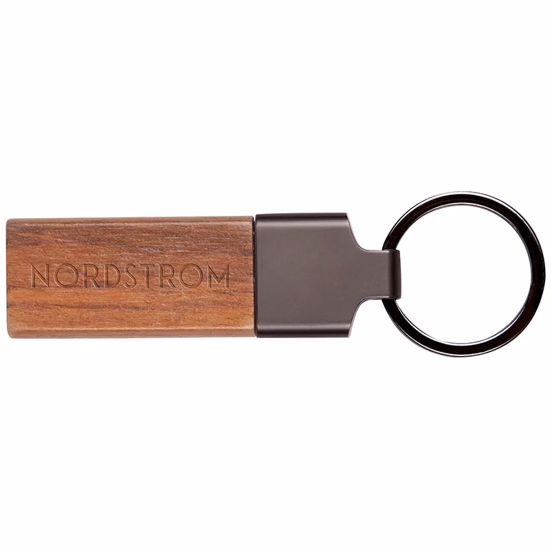 Belmont Wood Key Chain