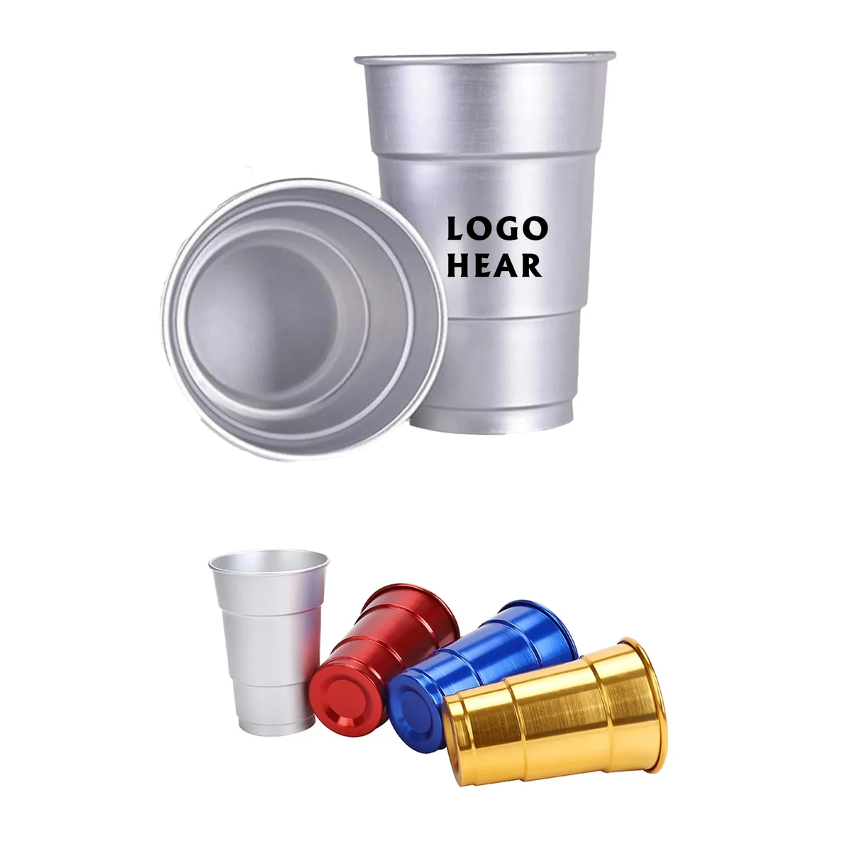 MOQ50 17 OZ. Food Grade Aluminum Cup 1