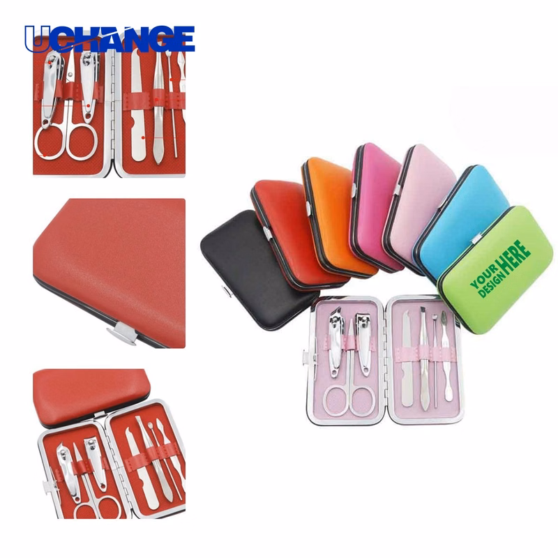 Candy Color Nail Clipper Set 7-Piece Manicure Kit