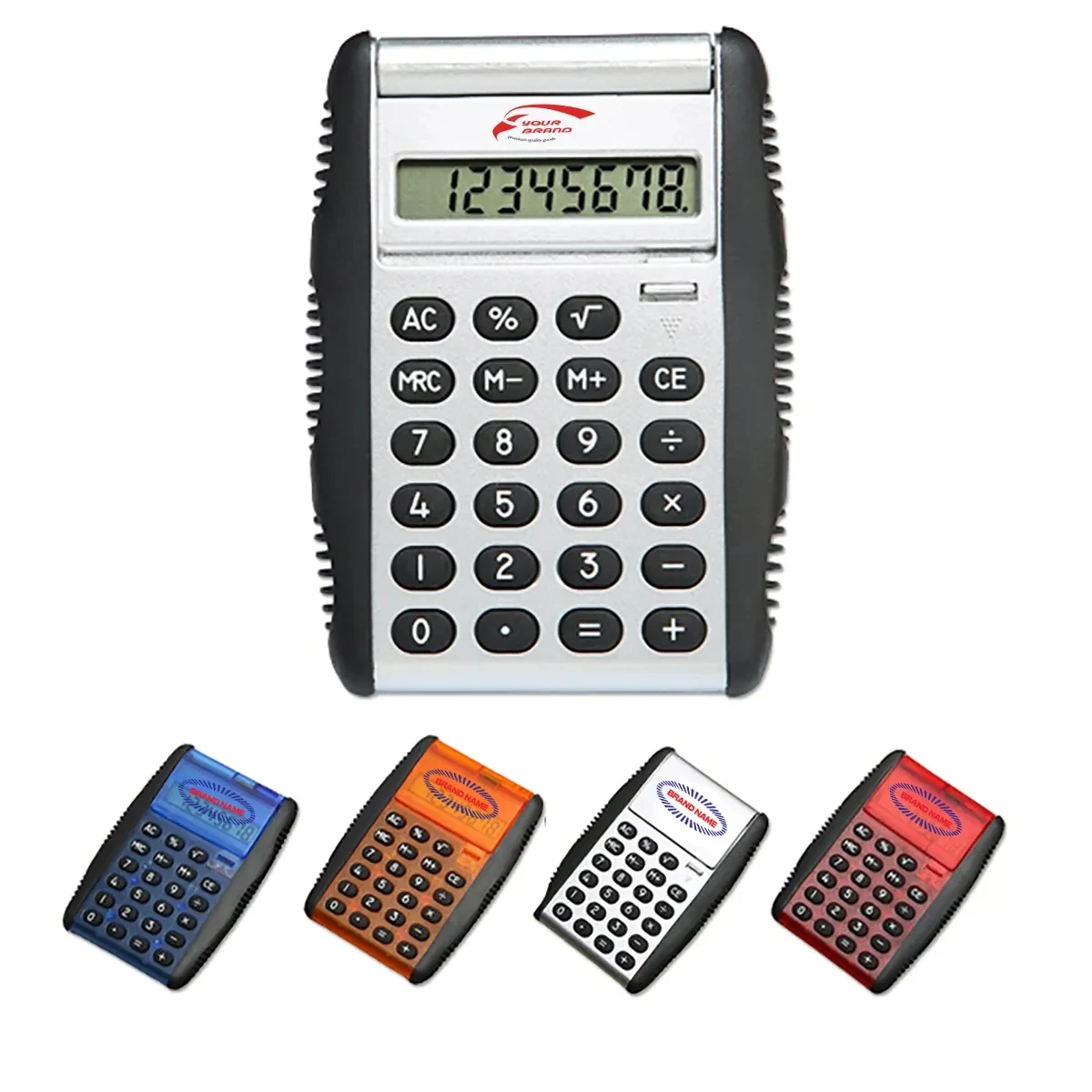 Multifunctional Comfort Grip Palm Size Electronic Calculator 1