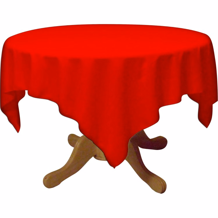 Blank Draped 36 in. Table Throw