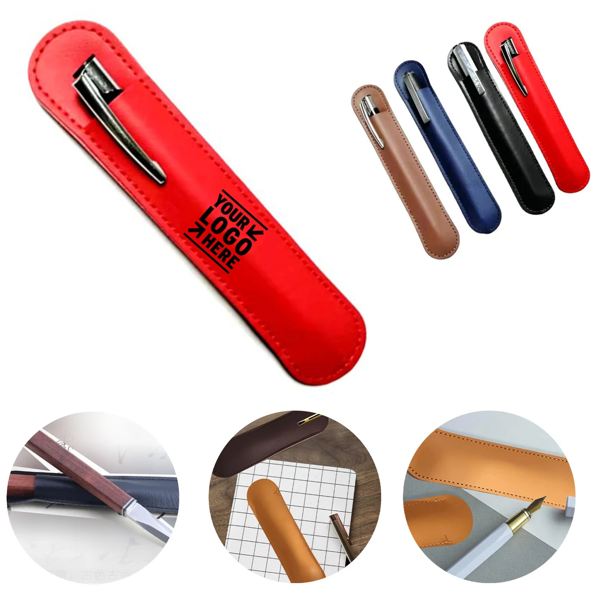 Leather Fountain Pen Sleeve 1