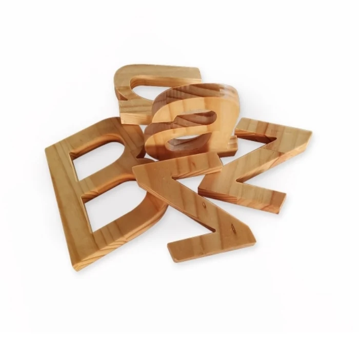 Pinewood Letters and Numbers 1