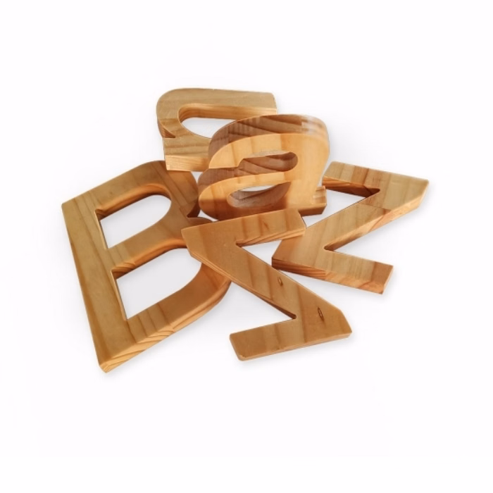 Pinewood Letters and Numbers