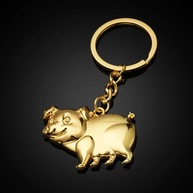 Year of the pig keychain 1