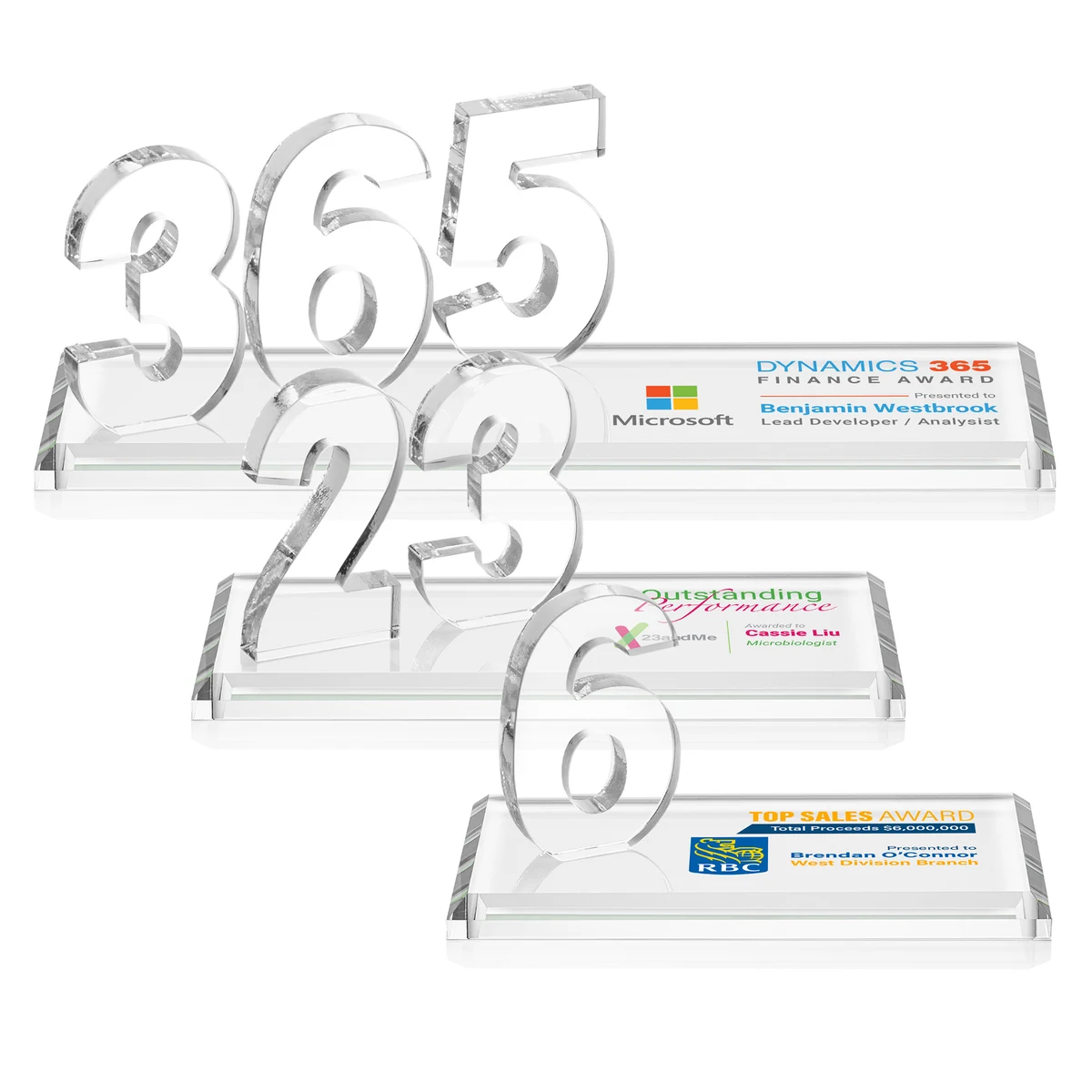 Northam Milestone VividPrint ™ Award - Clear 1