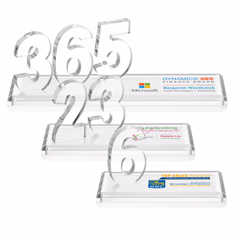 Northam Milestone VividPrint ™ Award - Clear