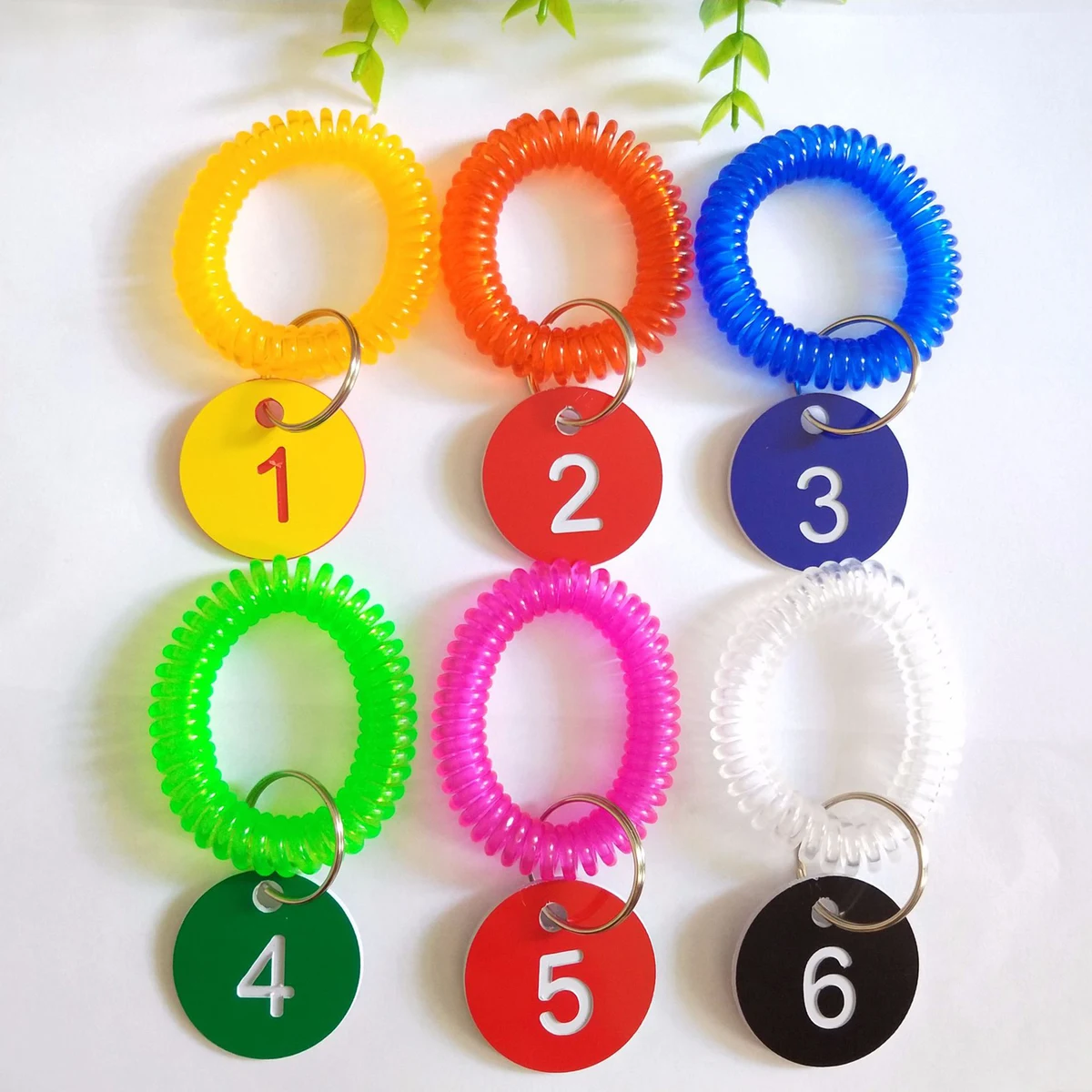 High Quality Stretchable Spiral Key Chain 1