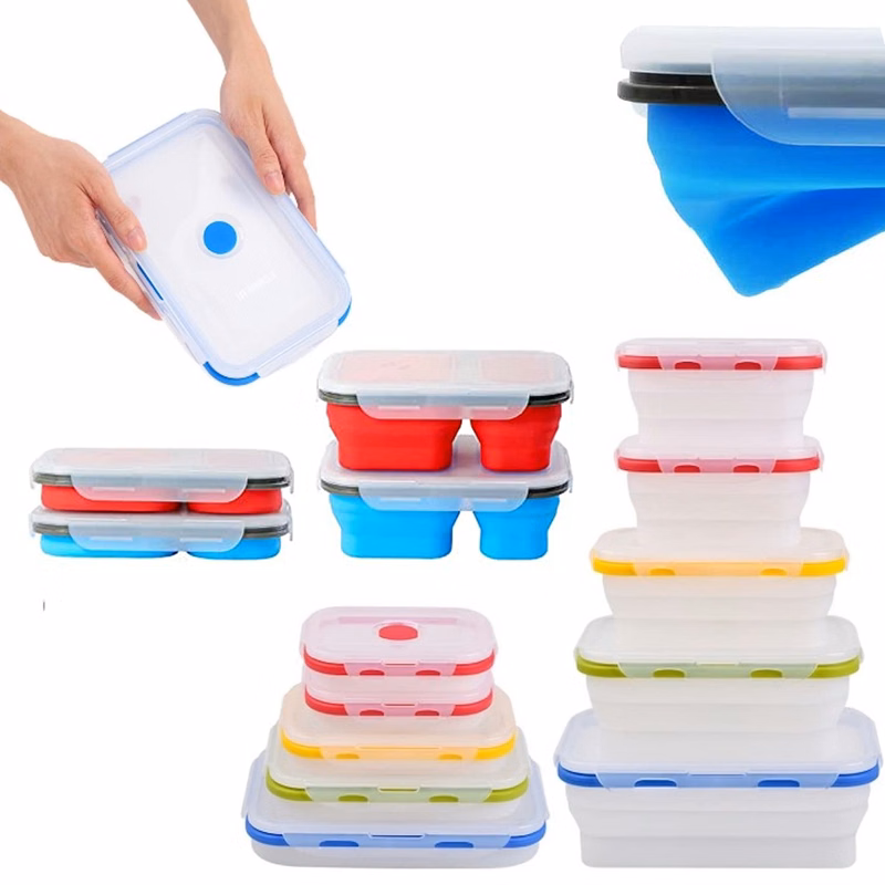 Silicone Collapsible Bento Box