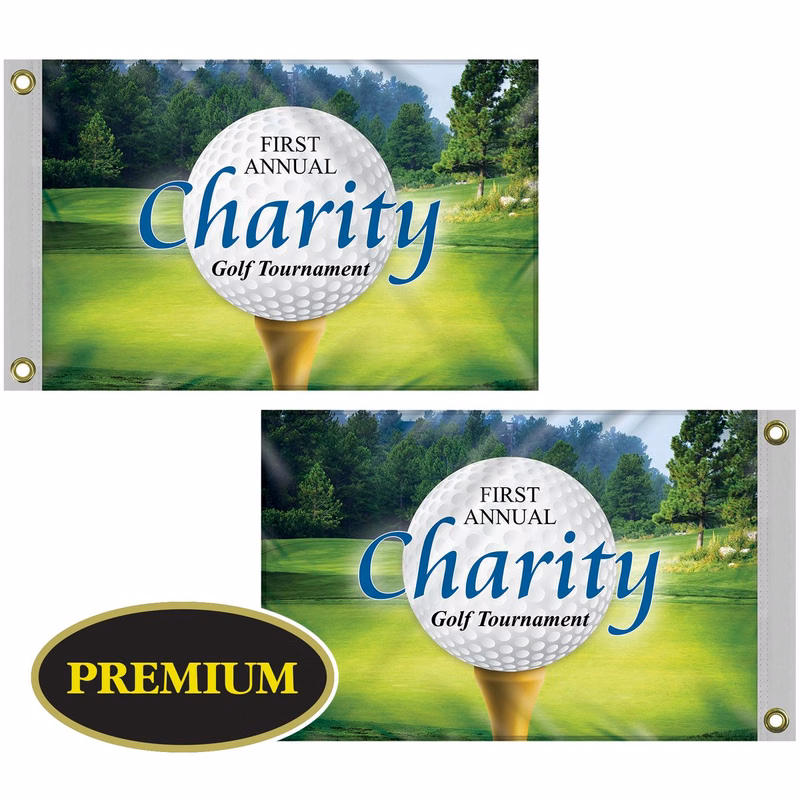 16" x 24" Double Sided Digitally Printed Knitted Polyester Flags
