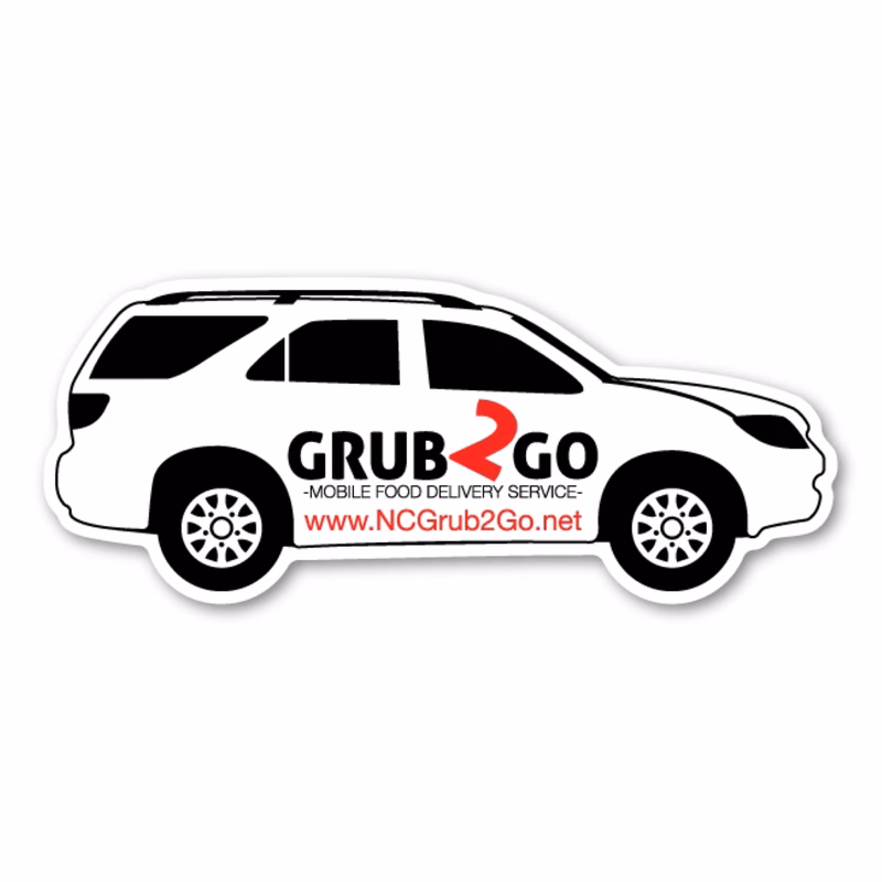 SUV Magnet - 4.25" x 1.75" - 30 mil - Outdoor Safe