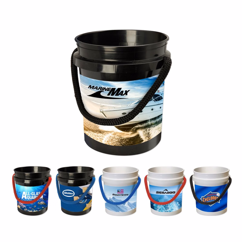 5 Gallon Custom Rope Handle Bucket