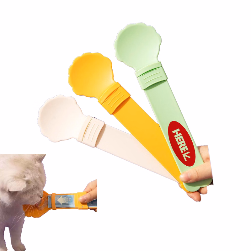 Cat Stick Feeding Spoon ?C Food-Grade ABS Pet Feeder