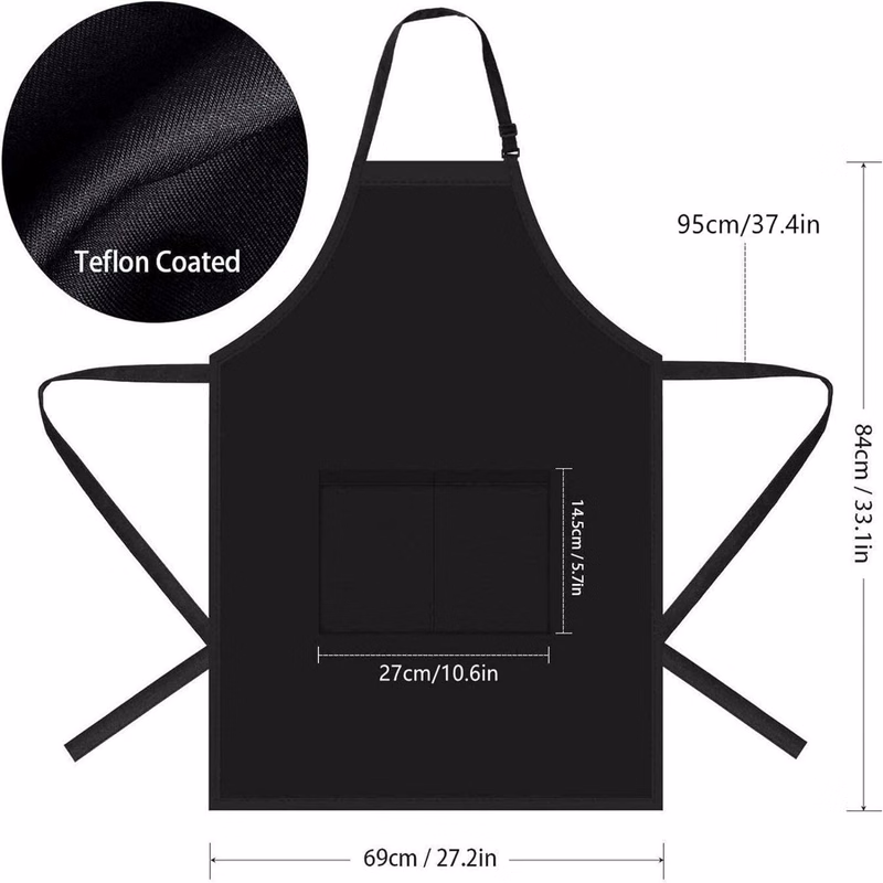 Chef Apron for Men and Women Professional for Cooking With Pockets